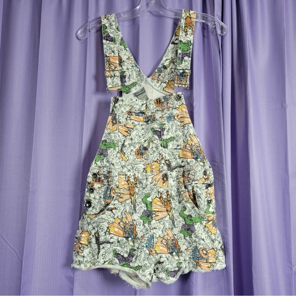 Her Universe Denim Marvel Overalls - Picture 1 of 5